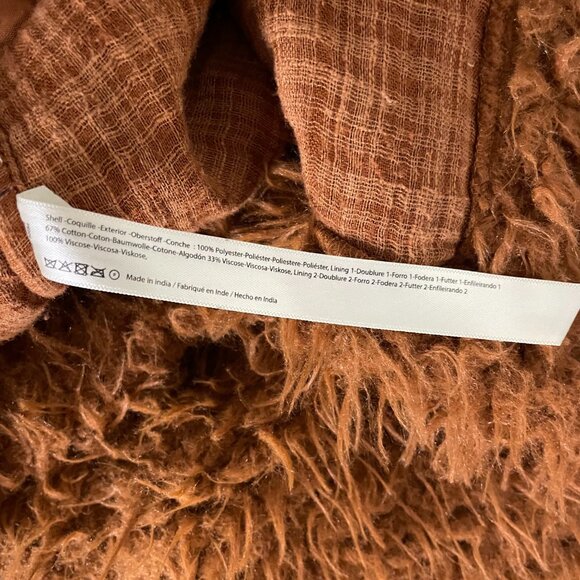 Free People Zuri Teddy Shaggy Faux fur coat - Picture 10 of 10